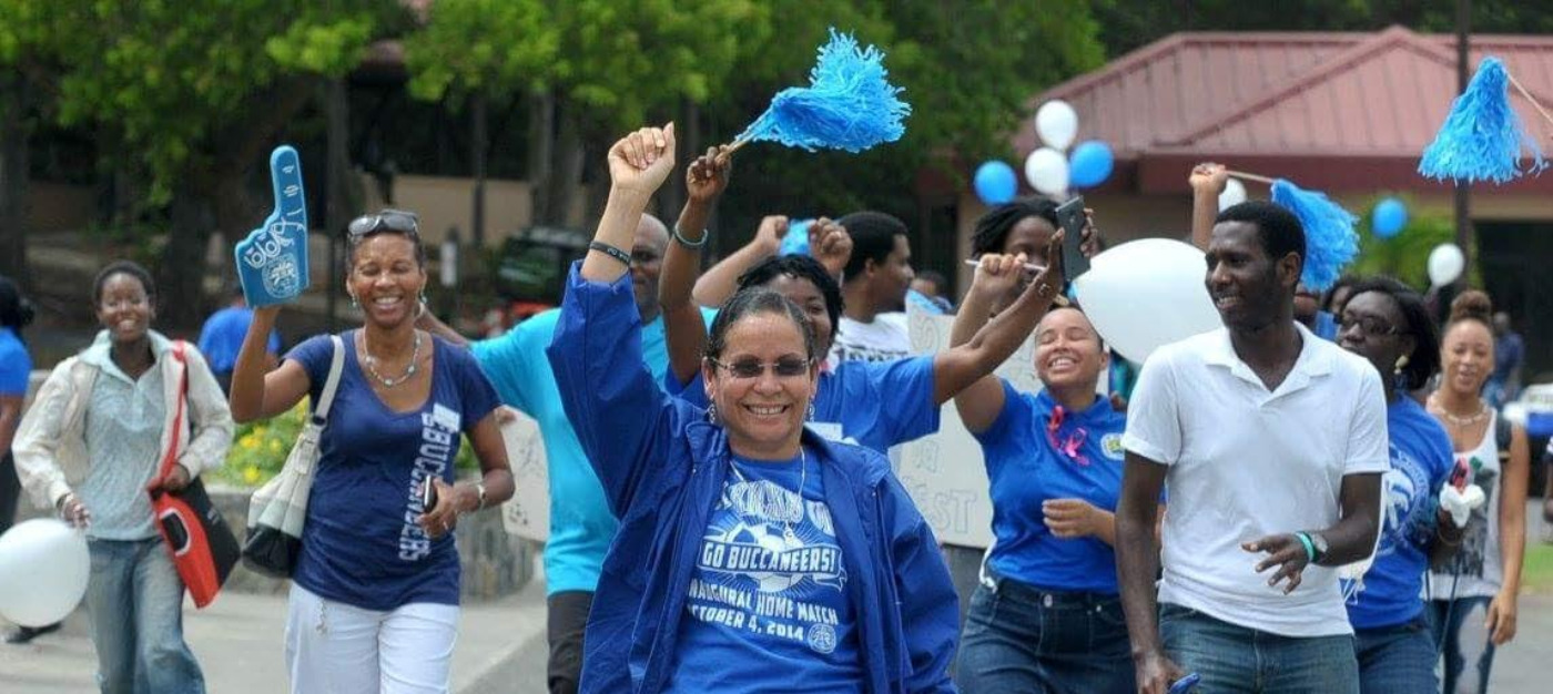 students smiling