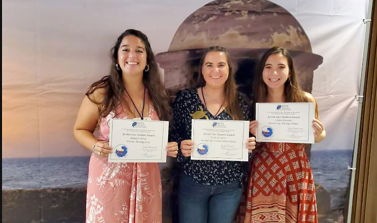 UVI Students Win Big at International Sea Turtle Symposium 