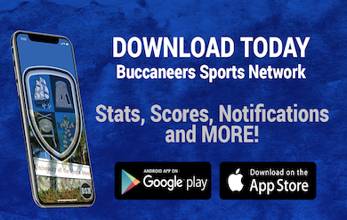 Image of the University's Buccaneers Sports Network App