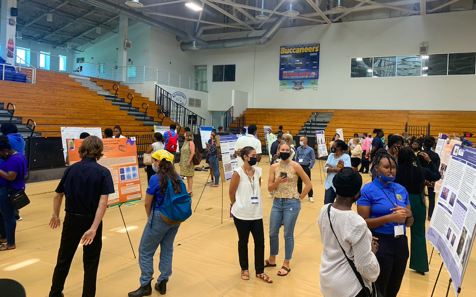 Fall UVI ECS Research Symposium Poster Session at UVI
