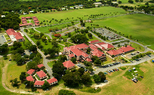 Albert A. Sheen Campus Aerial