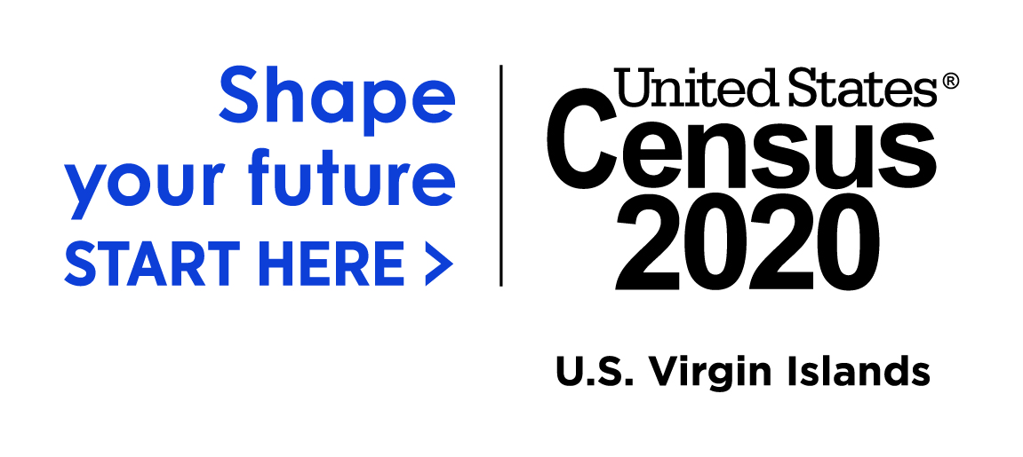 Census 2020 USVI logo