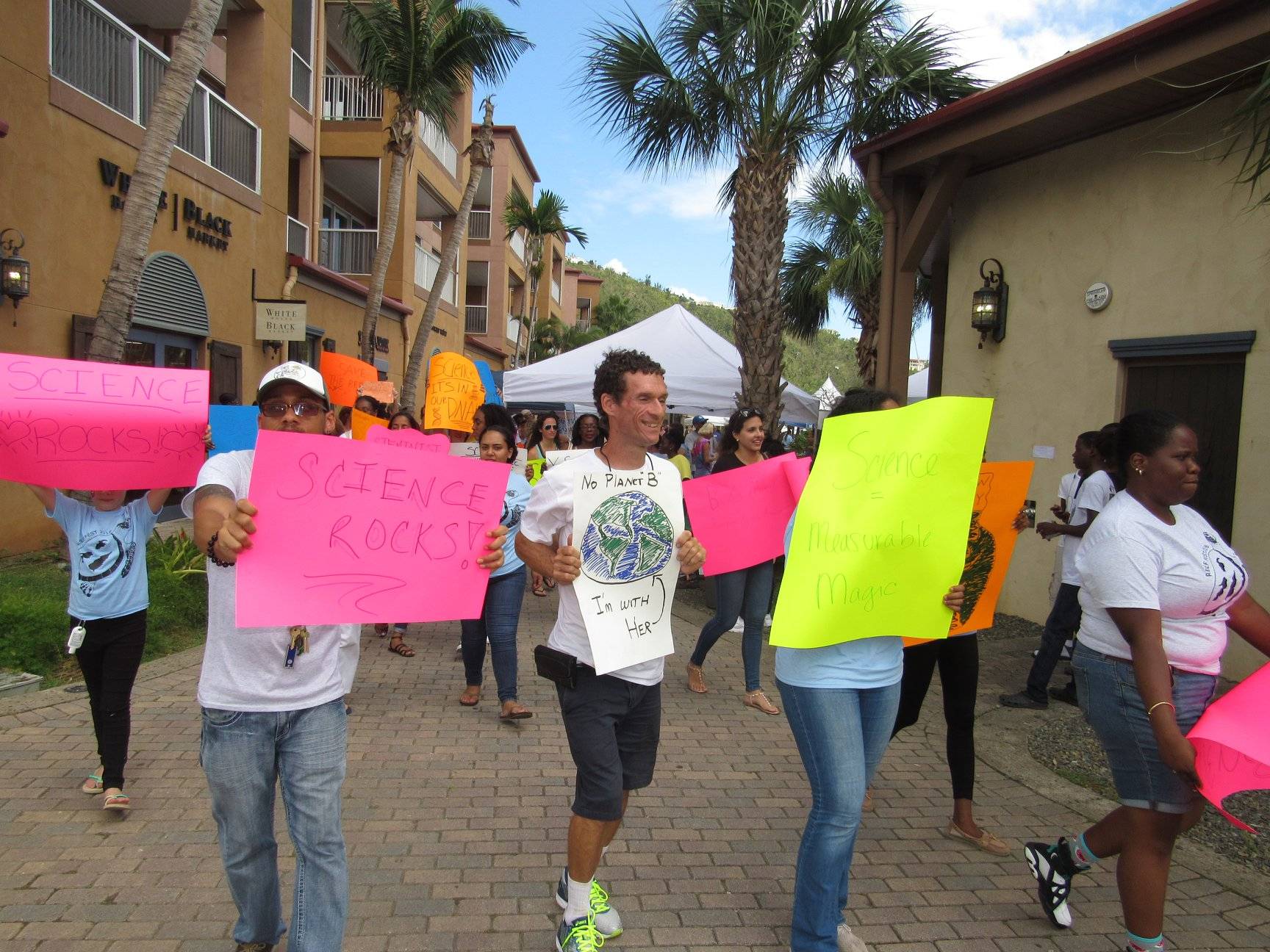 Science march at Reef Fest