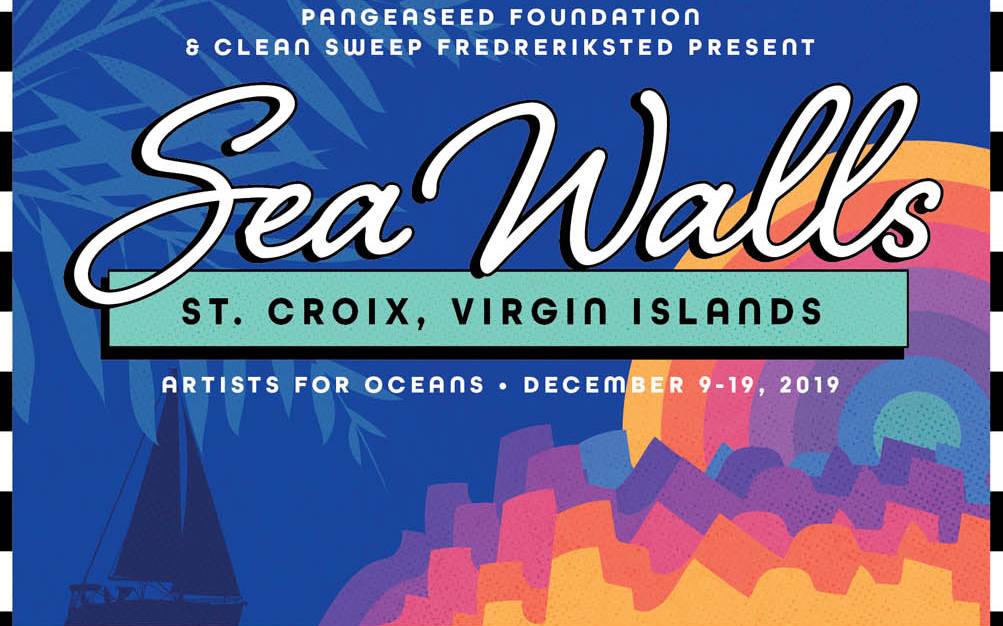 St. Croix Sea Walls Poster 