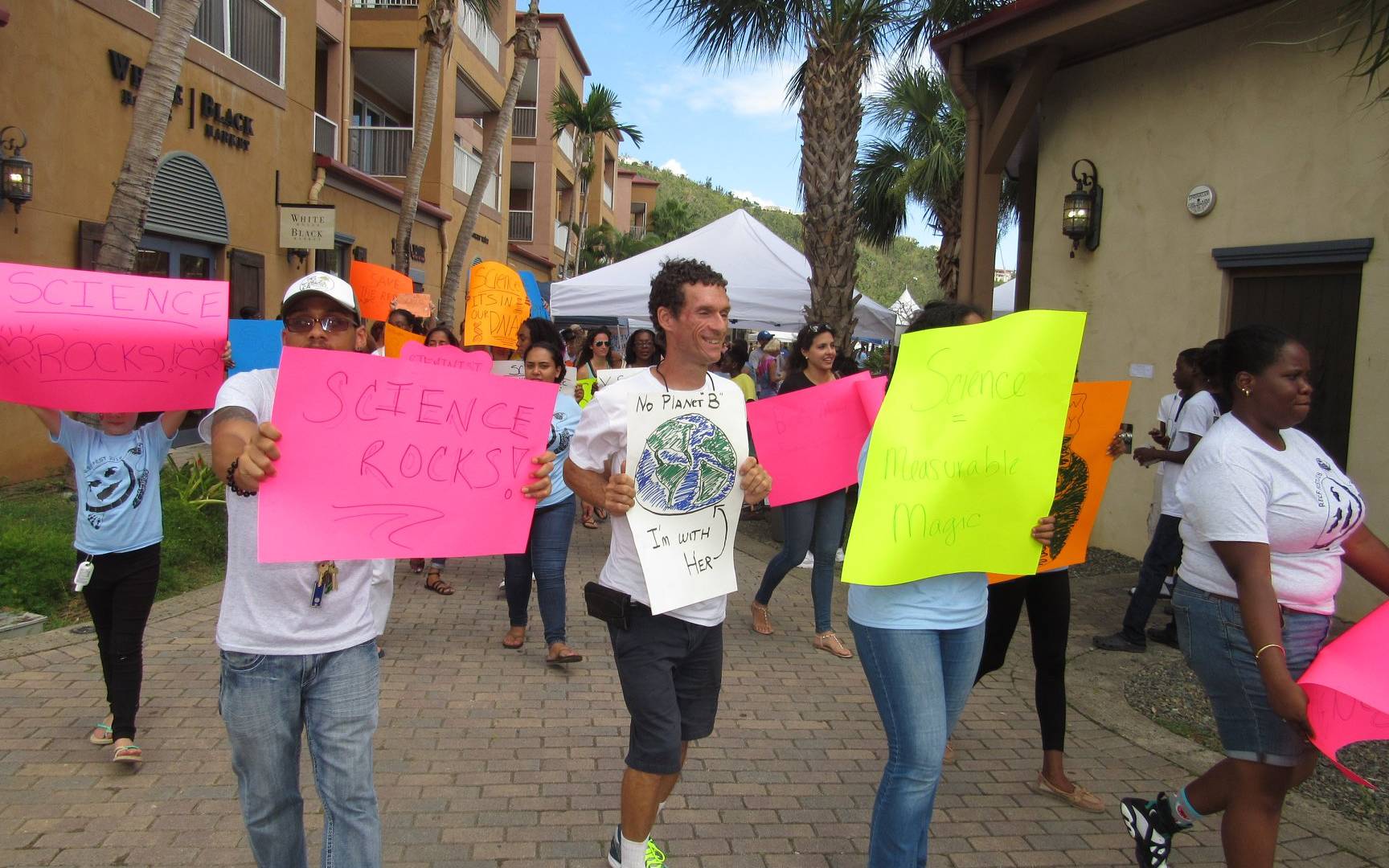 Students marching 