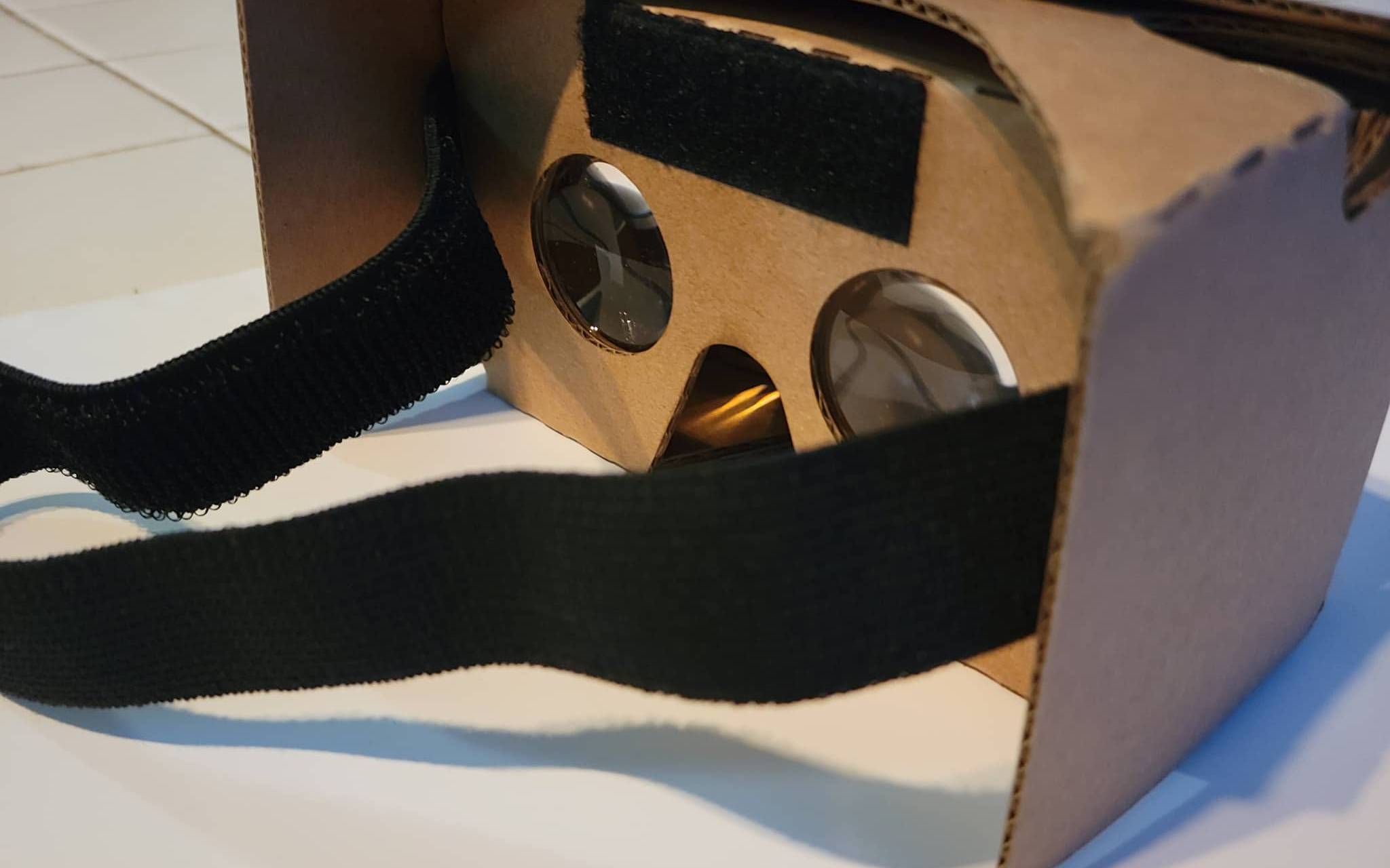 Using a VR headset to explore the concept of water conservation 