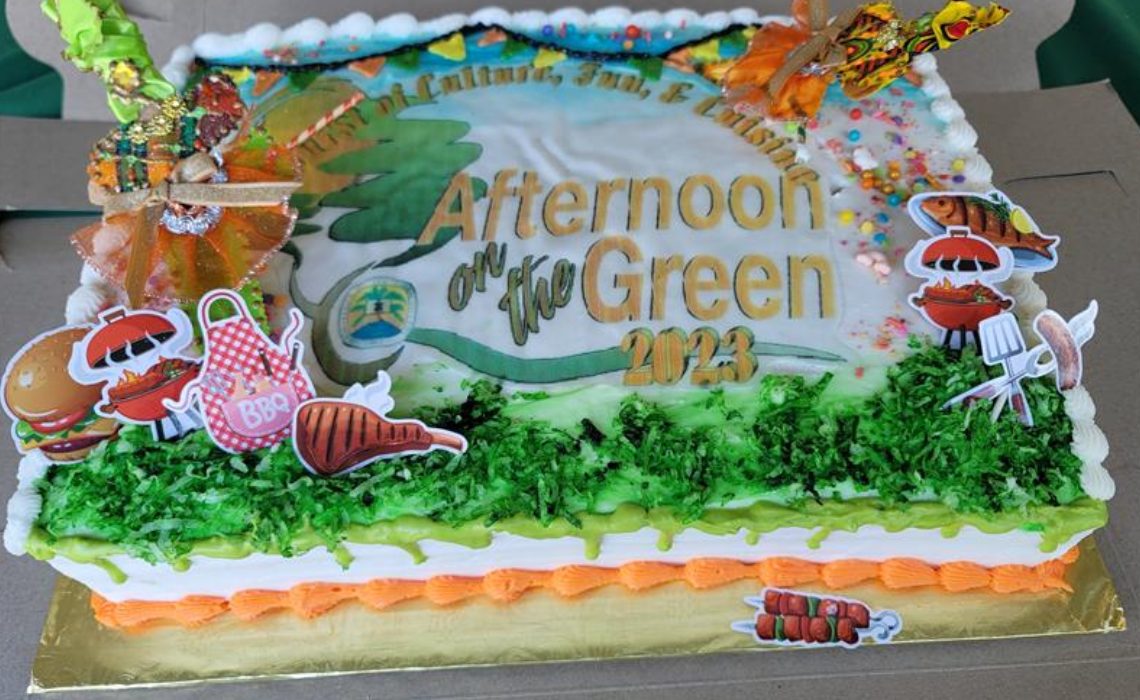 Afternoon on the Green Cake