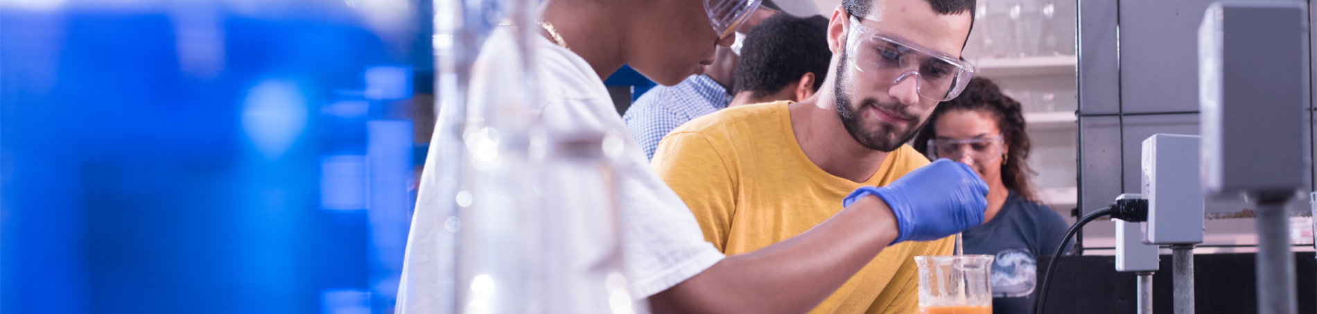 Students in Chemistry Lab