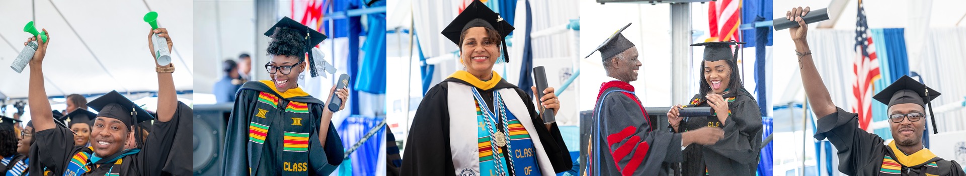 Graduating Students at Commencement