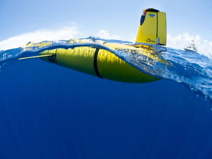 Glider at Surface