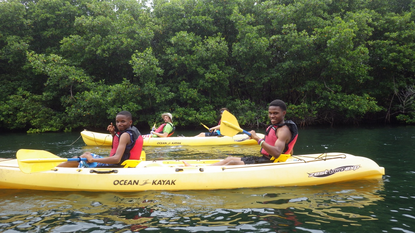 Kayaking field trip