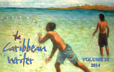 The Caribbean Writer book cover art.