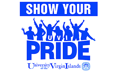 UVI's Logo Celebrating Pride Throughout the Month of April