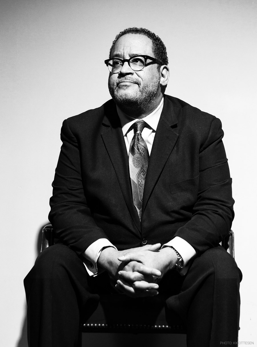 B&W Photo of Michael Eric Dyson