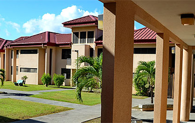 Image of the Evans Center on the Albert A. Sheen Campus, St. Croix