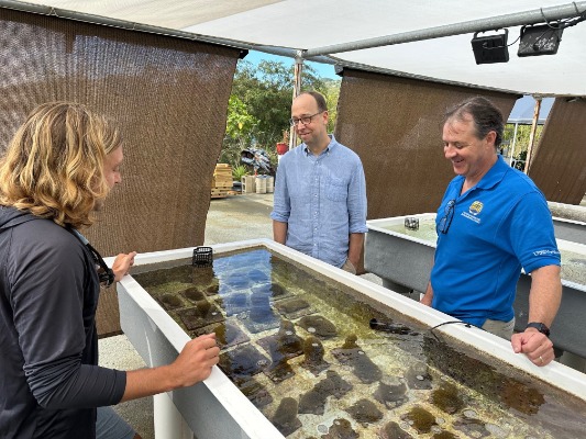 NOAA Visits UVI Center for Marine Studies