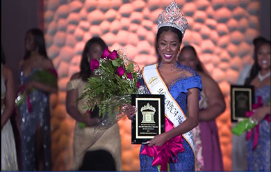 Miss UVI Jackeima Flemming Crowned Miss NBCA Hall of Fame 2021 -2022