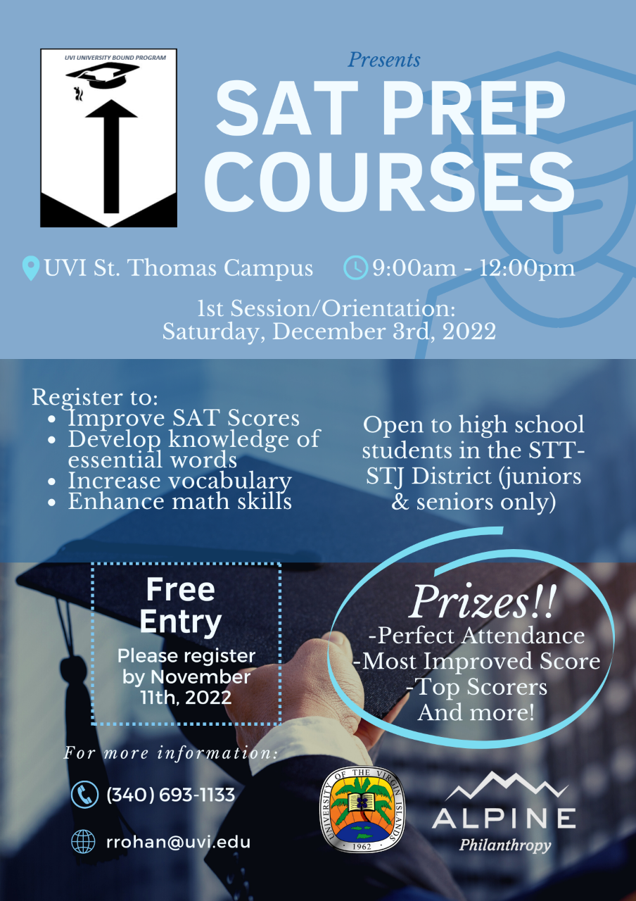 SAT Prep Flyer